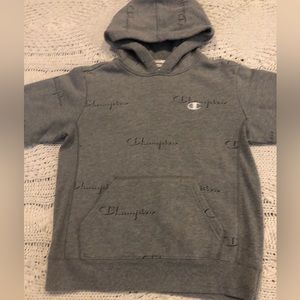 CHAMPION like new hooded sweatshirt authentic
